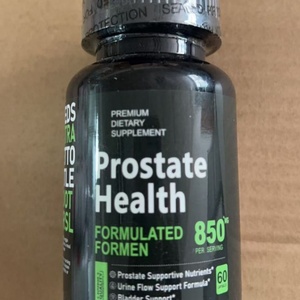 Cápsulas para la Próstata de Hombre Health Formula - Saw Palmetto Vegano para la Salud Masculina en Adultos, Suplemento Herbal para el Apoyo de la Salud de la Próstata - Product Image 3
