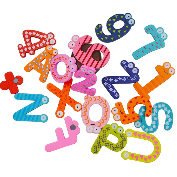 Wholesale Lettere magnetiche frigo ABC magneti alfabeto per bambini  piccoli, frigorifero in legno grande magnete lettera giochi di  apprendimento From m.alibaba.com