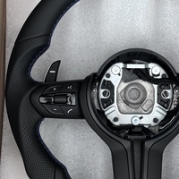 Volant en cuir personnalisé style M Sport pour BMW F10 F15 F16 F20 F22 F25 F26 F30 F31 F32 F34 F35 F36 M3 F80 M4 F82