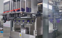 Machine de remplissage liquide multifonctionnelle verticale pour ligne de production, petit format