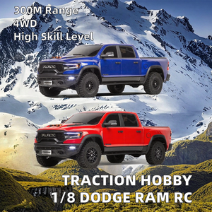 รถปิกอัพ1/8ระดับผู้เชี่ยวชาญทำจากโลหะไร้แปรงถ่าน1500ตีนตะขาบร็อค RTR 4WD งานอดิเรกกม. - Product Image 2