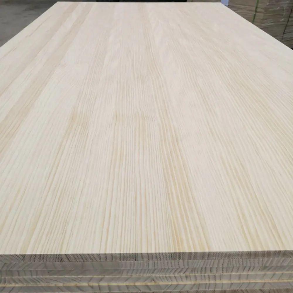 Pine Kayu Solid Edge Terpaku Papan dengan Radiata Pine Wood