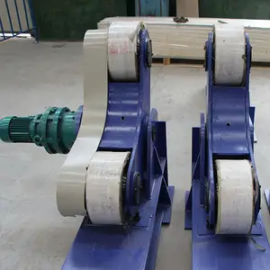 Tank Welding Rotator With Rubber Roller