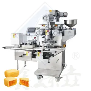 Automatic encrusting and forming machine filling cookies encrusting machine dough encrusting machine