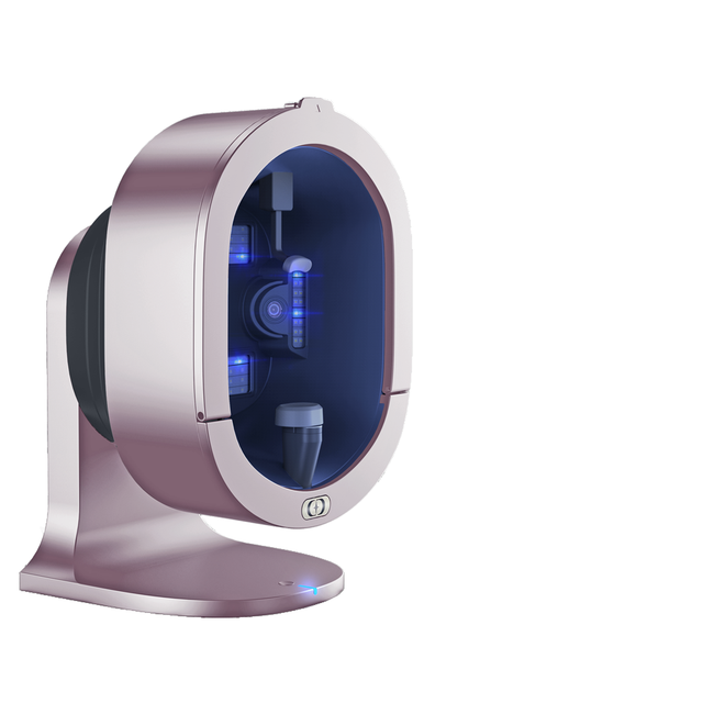 2026 Newest Professional Face Scanner Skin Analyzer Machine with Scalp Detection Handle