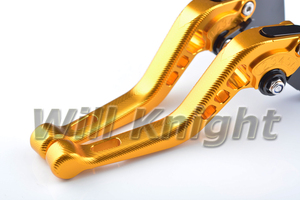 Levier de frein et d'embrayage court en aluminium CNC 3D pour moto Honda Yamaha Suzuki Kawasaki KTM Ducati <span class=keywords><strong>Triumph</strong></span> - Product Image 5