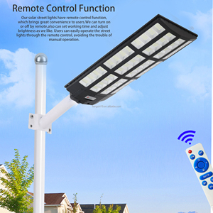 8000W đường phố năng lượng mặt trời Đèn Ngoài Trời Góc rộng năng lượng mặt trời Đèn Ngoài Trời cảm biến chuyển động thương mại năng lượng mặt trời bãi đậu xe đèn hoàng hôn đến bình minh - Product Image 3