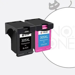 Cartouche d'encre de haute qualité 305XL 305 XL Jet d'encre couleur remanufacturée pour HP HP DESKJET 2320/2620/2710/2720/6020/6412 encre d'imprimante