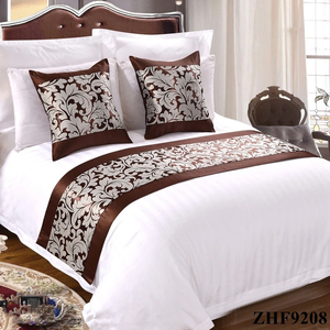 Juego de Ropa de Cama de Lujo para Hotel, Edredón y Sábanas de <span class=keywords><strong>Lino</strong></span> <span class=keywords><strong>Blanco</strong></span> 100% Algodón - Product Image 1