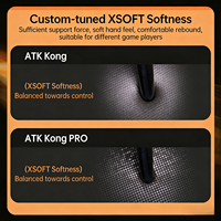 Tapis de souris de jeu ATK Kong Xsoft Esports Pro, base en caoutchouc PORON antidérapante, tapis de bureau étendu, clavier mécanique, CSGO FPS Gamer