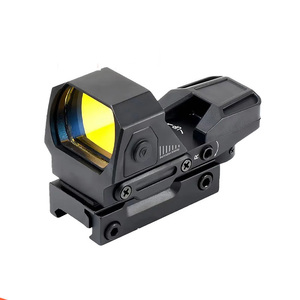 Compact Full Aluminum Reflex Sight Multi-<b>Grid</b> Red Dot Adjustable Bright Coated Lens Outdoor Optical Devices - Product Image 4