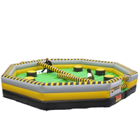 Nouveau design de jeu gonflable d'extérieur, jeux gonflables pour événements, jeu d'obstacles rotatifs gonflables