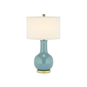 Modern Gold Hollow Out Base Side Table <b>Lamp</b> with White Fabric Shade Table <b>Lamp</b> Floor <b>Lamp</b> Indoor Lighting Smart Lighting Moon - Product Image 1