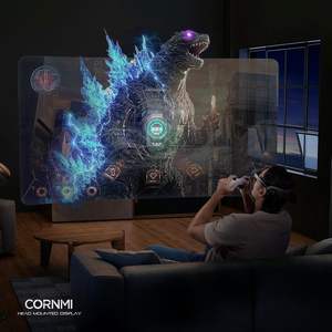 Venta al por mayor Gafas-Gafas inteligentes con 800 pulgadas Mini-Oled 90Hz Inmersión 4K Smart Eye Video Display Gafas - Product Image 5