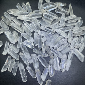 Wholesale Polished <strong>Clear</strong> <strong>Quartz</strong> Sticks Small Polished Points for Fengshui Decoration - Product Image 1