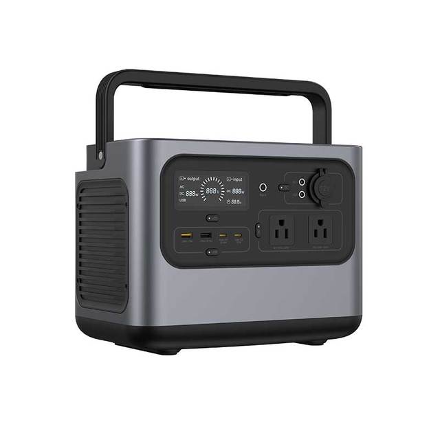 540Wh 600W Portable Power Station with Battery Mini Generator Rechargeable Backup Home Mobile Energy Storage Power Supplies