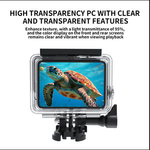 Профессиональный водонепроницаемый чехол для экшн-камеры (до 50 метров) для дайвинга, совместимый с GoPro, пластиковый корпус, ударопрочный, с удобным захватом, для экшн-камер (производство Китай) - Product Image 5