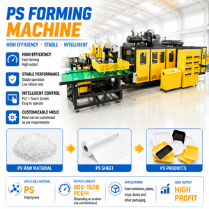 Einweg-PS/Styropor/<span class=keywords><strong>EPS</strong></span>-Schaumstoff Lebensmittelteller/-Behälter/-Box/-Eierkarton Herstellungsmaschine - Product Image 2