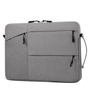 Sac pour ordinateur portable imperméable Oxford pour hommes, résistant aux chocs, décontracté, avec fermeture éclair. - Product Image 5