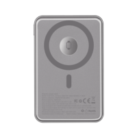 Power Bank Mini Ultra Tipis Magnetik Nirkabel 10000mAh 15W/20W Pengisian Cepat Kabel Type-C Baterai Eksternal Portabel Disetujui Maskapai Penerbangan