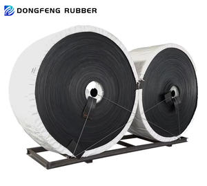 آلة سير ناقل مطاطي، مصنع بكرات السير الناقل، سير ناقل للصناعات السائبة والأسمنتية والبناء - Product Image 1