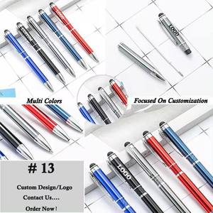 Stylo à bille en plastique personnalisé avec logo esthétique minimaliste et mignon, stylo promotionnel personnalisé pour les élèves des écoles primaires américaines - Product Image 4