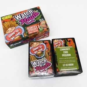 Jouets éducatifs jeu de société personnalisé impression table jeu cartes fabricant imprimé famille happy <span class=keywords><strong>time</strong></span> jeu de société - Product Image 2