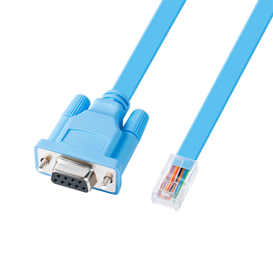 DTECH DB9 a RJ45 Cable de consola Cisco dispositivo de gestión de adaptador de serie (6 pies azul) - Product Image 1