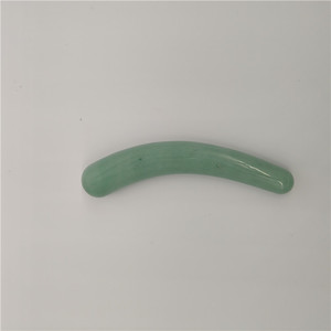 Varinhas de massagem aventurina natural, verde, jade, cristal curvo, brinquedo yoni para adulto - Product Image 5