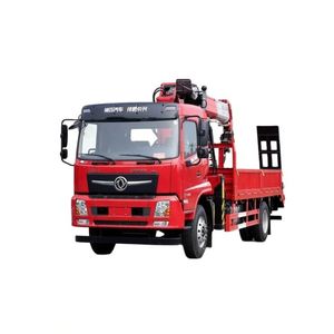 Camión Grúa Dongfeng Changxing D3V de 8 Toneladas con Pluma Recta y Escalera para Construcción y Mantenimiento Municipal - Product Image 1