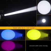 Marslite 700W LED Projecteur à Tête Mobile Profilée CMY CTO BSW Beam Spot Wash 3-en-1 700W LED Sharpy pour Théâtre et Événements