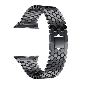 Bracelet de montre en acier inoxydable Offre Spéciale pour <span class=keywords><strong>iWatch6</strong></span>/ 5/4/3/2/1 bracelet de remplacement de bande de boucle Durable pour Apple Watch 8 - Product Image 3