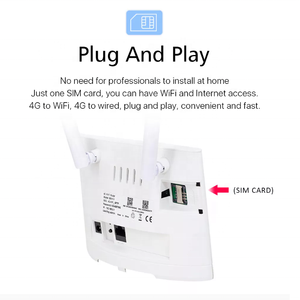 Router Wifi 4G CPE B315 Pro, Router y Módem Wifi Desbloqueado para <span class=keywords><strong>Internet</strong></span>, Router Inalámbrico 4G LTE - Product Image 4