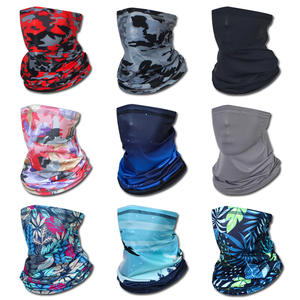 Velo de protección solar de verano para deportes al aire libre para hombres <span class=keywords><strong>y</strong></span> mujeres, conjunto de bufanda con capucha de seda helada para montar, pescar, mascarilla mágica con estampado - Product Image 3
