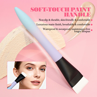 Kit de pinceaux de maquillage professionnels de luxe, 12 pièces, en fibres synthétiques véganes, avec logo personnalisé, finition douce au toucher, pour le voyage, vente en gros OEM