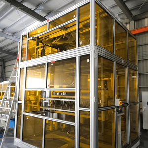 ชั้นวางกระจกบัฟเฟอร์ความแม่นยำสูง G6 15 ชั้น สำหรับสายการผลิตจอแสดงผล OLED และชุดจัดการแผงวงจรรวม - Product Image 1