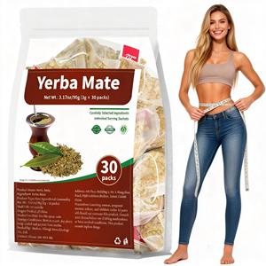 Té Adelgazante de Marca Privada, Té Detox <span class=keywords><strong>para</strong></span> un Vientre Plano, Yerba <span class=keywords><strong>Mate</strong></span> con <span class=keywords><strong>Hierbas</strong></span> Naturales, 30 Bolsitas de Té <span class=keywords><strong>para</strong></span> Aumentar la Energía - Product Image 1