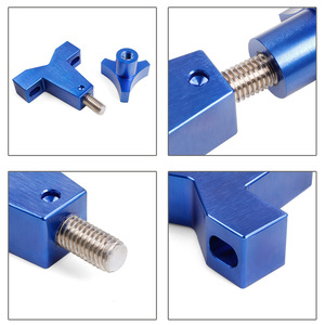 Soporte de montaje de aluminio para gato elevador de alta resistencia, con base de tubo en U de 1-2.5 pulgadas, para piezas de modificación de automóviles - Product Image 4