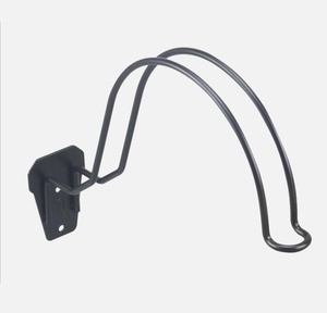 Espositore <span class=keywords><strong>da</strong></span> <span class=keywords><strong>Parete</strong></span> per Caschi, Rastrelliera in Metallo per Negozi, Supporto per <span class=keywords><strong>Casco</strong></span> <span class=keywords><strong>da</strong></span> Moto con Pannello a Doghe - Product Image 1
