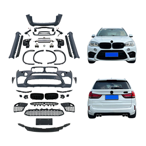 Kit Carrozzeria Aggiornato F15 2013-2018 con <span class=keywords><strong>Paraurti</strong></span> Anteriore e Posteriore, Cofano Motore Anteriore, Terminale di Scarico e Fendinebbia per BMW <span class=keywords><strong>X5</strong></span> - Product Image 1