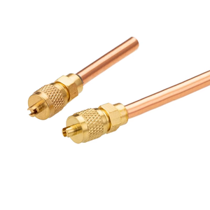 Hvac מערכת נחושת שסתום טעינת שסתום הדחרור ידני פלואוריד מתאם אוויר - Product Image 4