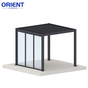 Venta Directa de Fábrica de Terraza de Aluminio con Precios Bajos, Tamaño Personalizado, Color RAL, Uso Prolongado y Duradero, Pérgola para Terraza - Product Image 5