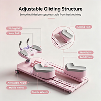 CZFIT Máquina de Gateo Mecánica Plegable para el Hogar, Máquina de Gateo Multifuncional para Interiores, Equipo de Entrenamiento Físico