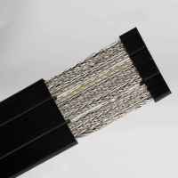 Kunden spezifisches öl beständiges flexibles PVC-Flach kabel aufzug Travelling Power Flex Lift Cable