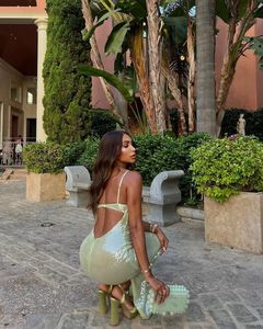 Đầm dạ hội maxi nữ King Mcgreen Star quyến rũ, bóng mượt, không tay, lưng trần, ôm sát, dài, kiểu dáng sang trọng, thích hợp cho club, sinh nhật. - Product Image 5