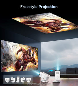 Proyector LED LCD X1AQ 720P |   Sistema Operativo Android 11 y Soporte 1080P |   170 lúmenes ANSI |   Luz portátil para cine en casa con función de descarga de aplicaciones - Product Image 5