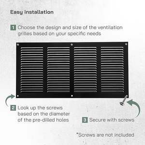 <span class=keywords><strong>Grille</strong></span> de ventilation <span class=keywords><strong>rectangulaire</strong></span> en acier inoxydable pour écran en maille de protection intégrée <span class=keywords><strong>Grille</strong></span> de retour à persiennes pour - Product Image 4