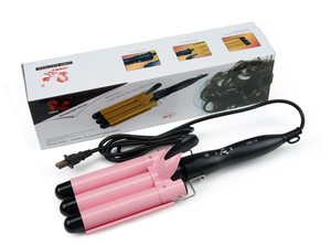 Prodotti di tendenza 2022 nuovi arrivi hit seller magic hair bigodini curls styling kit pink hair waver bigodino - Product Image 4