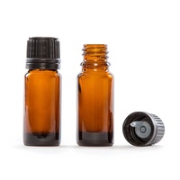 Flacon compte-gouttes en verre ambré 5ml 10ml 15ml 20ml 30ml 50ml 100ml pour cosmétiques, huiles essentielles et sérums