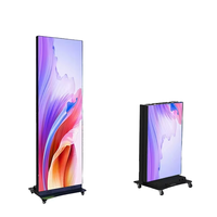 Écran d'affichage LED couleur pleine P2.5, affiche numérique d'intérieur, moniteur sur pied pour conférences, événements, commerce de détail DHB2.5-GOB